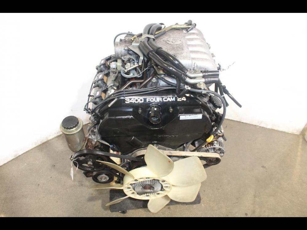 JDM TOYOTA 4RUNNER PICK UP T100 TACOMA 5VZ 3.4L V6 1996-2002 USED MOTOR ONLY: Image 3