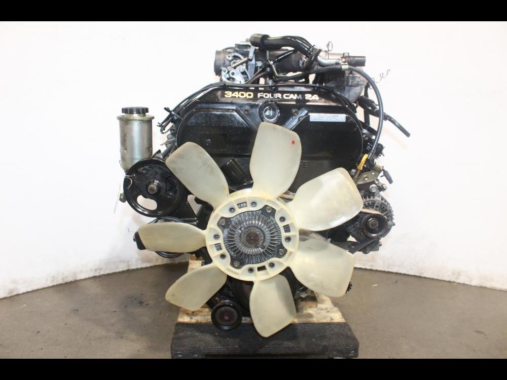 JDM TOYOTA 4RUNNER PICK UP T100 TACOMA 5VZ 3.4L V6 1996-2002 USED MOTOR ONLY: Image 4