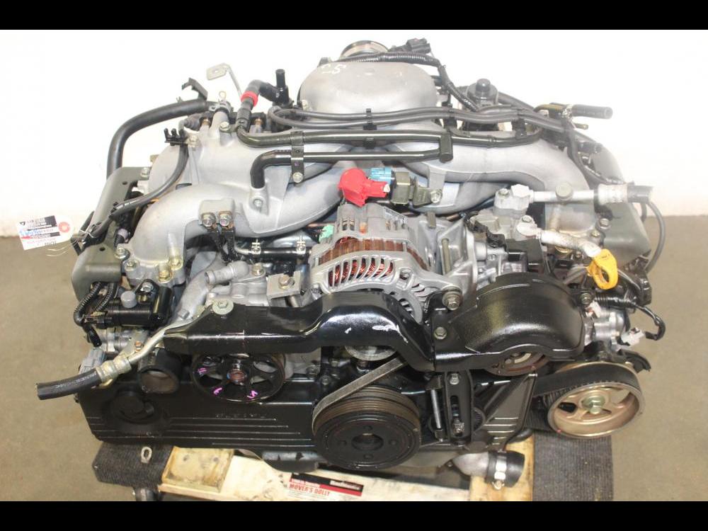 02-05 USED JDM SUBARU EJ25 SOHC 2.5L NON-AVCS IMPREZA FORESTER OUTBACK LEGACY JMD MOTOR ONLY: Image 1