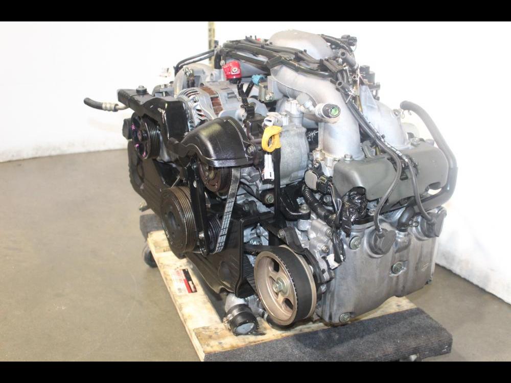 02-05 USED JDM SUBARU EJ25 SOHC 2.5L NON-AVCS IMPREZA FORESTER OUTBACK LEGACY JMD MOTOR ONLY: Image 3