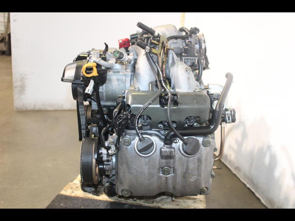 02-05 USED JDM SUBARU EJ25 SOHC 2.5L NON-AVCS IMPREZA FORESTER OUTBACK LEGACY JMD MOTOR ONLY: Image 4