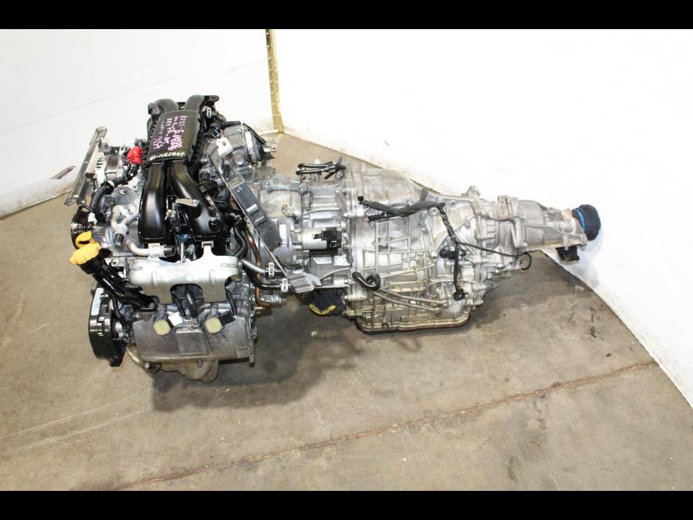USED SUBARU FORESTER IMPREZA LEGACY JDM MOTOR EJ25 SOHC DUAL AVCS ENGINE ONLY: Image 1