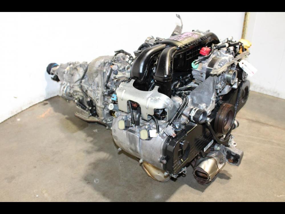 USED SUBARU FORESTER IMPREZA LEGACY JDM MOTOR EJ25 SOHC DUAL AVCS ENGINE ONLY: Image 5