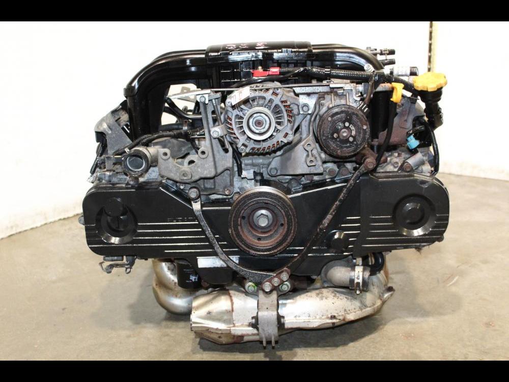 USED SUBARU FORESTER IMPREZA LEGACY JDM MOTOR EJ25 SOHC DUAL AVCS ENGINE ONLY FOR SALE : Image 4