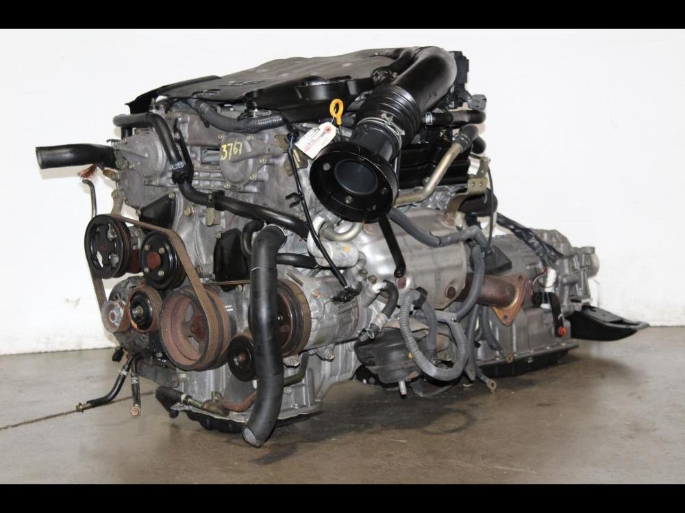 JDM NISSAN 350Z VQ35DE 3.5L V6 MOTOR AUTOMATIC TRANSMISSION INFINITI G35 2003-2004: Image 3