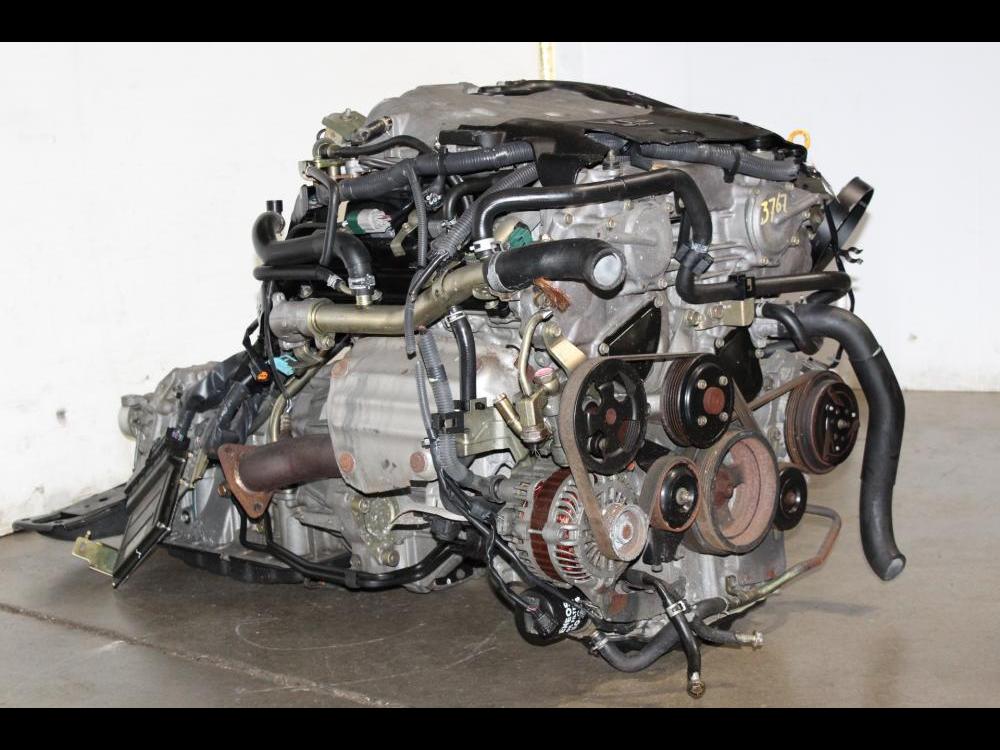 JDM NISSAN 350Z VQ35DE 3.5L V6 MOTOR AUTOMATIC TRANSMISSION INFINITI G35 2003-2004: Image 5