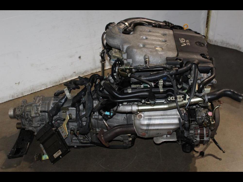 JDM NISSAN 350Z VQ35DE 3.5L V6 MOTOR AUTOMATIC TRANSMISSION INFINITI G35 2003-2004: Image 10