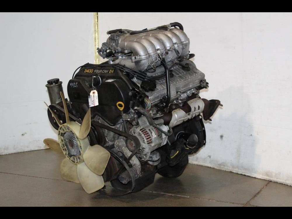 JDM 96-02 TOYOTA 4RUNNER PICK UP T100 TACOMA 5VZ 3.4L V6 ENGINE LONG BLOCK: Image 6