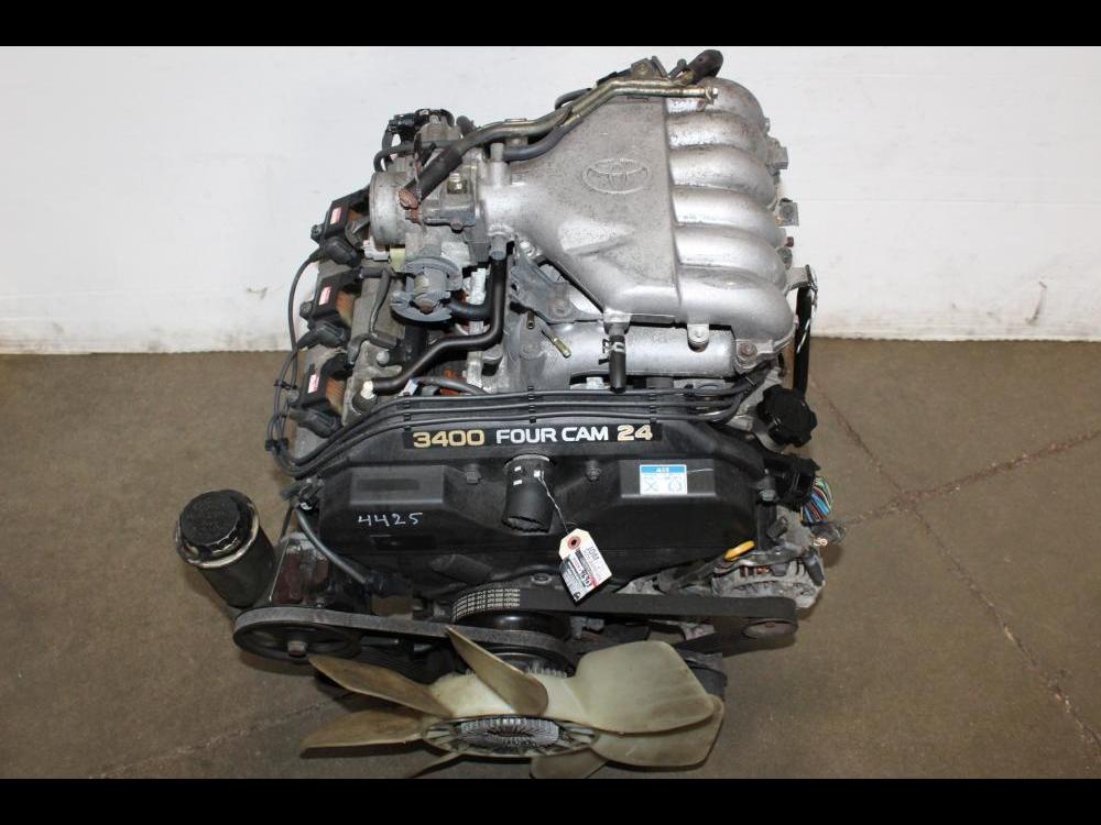 JDM 96-02 TOYOTA 4RUNNER PICK UP T100 TACOMA 5VZ 3.4L V6 ENGINE LONG BLOCK: Image 5