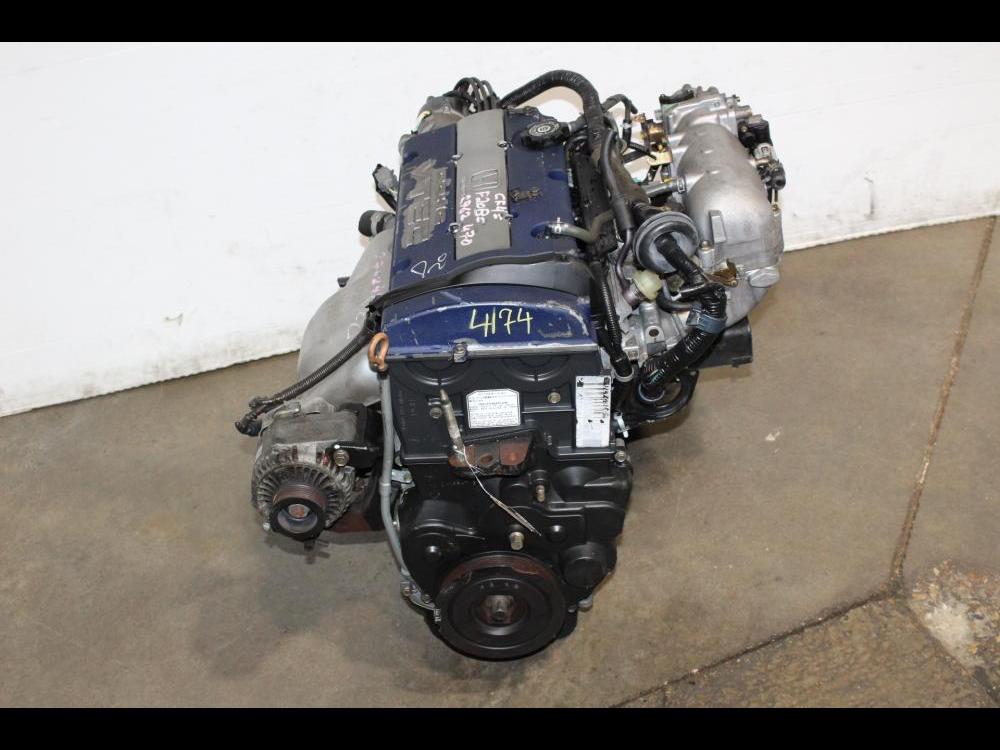 JDM HONDA ACCORD F20B 2.0L DOHC BLUE TOP VTEC ENGINE WITH AUTOMATIC TRANSMISSION: Image 3
