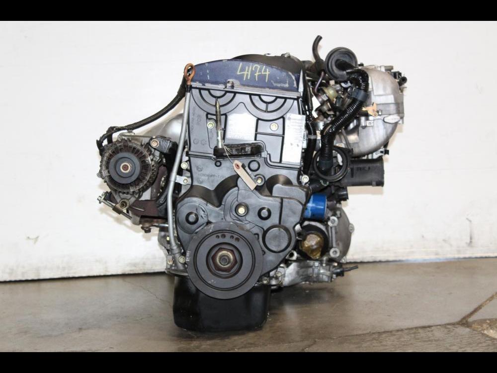 JDM HONDA ACCORD F20B 2.0L DOHC BLUE TOP VTEC ENGINE WITH AUTOMATIC TRANSMISSION: Image 5