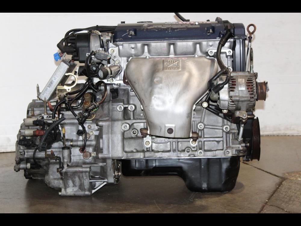 JDM HONDA ACCORD F20B 2.0L DOHC BLUE TOP VTEC ENGINE WITH AUTOMATIC TRANSMISSION: Image 10