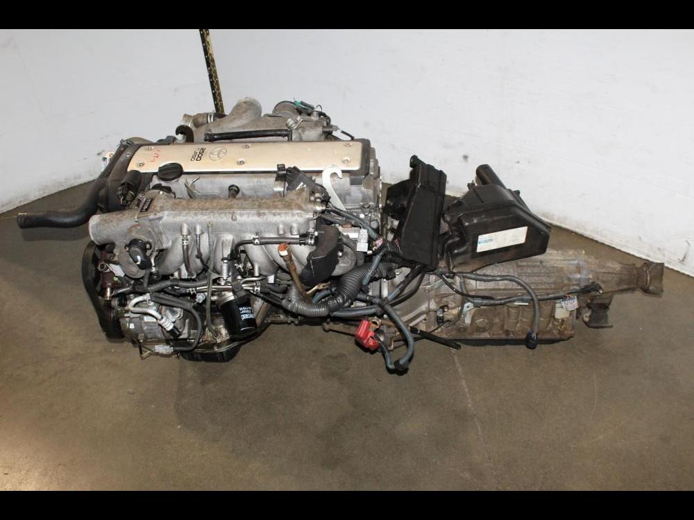 JDM 1JZGTE VVTI 2.5L DOHC TURBO MOTOR ECU, IGNITER CHIP, WIRING WITH THE TRANSMISSION FOR SALE: Image 1