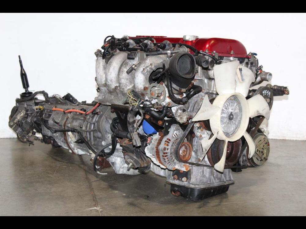 JDM NISSAN SILVIA 180SX SR20DET S13 TURBO RED TOP ENGINE 5SPEED MANUAL RWD TRANSMISSION: Image 4