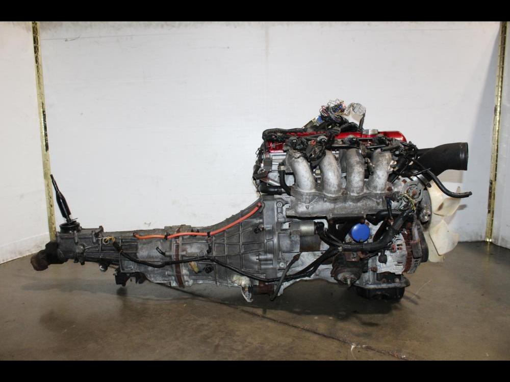 JDM NISSAN SILVIA 180SX SR20DET S13 TURBO RED TOP ENGINE 5SPEED MANUAL RWD TRANSMISSION: Image 11