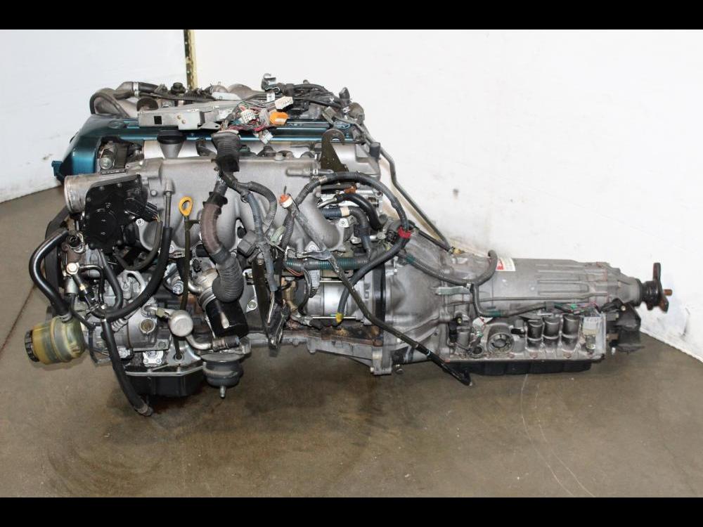 JDM 2JZ-GTE VVTI TWIN TURBO 3.0L DOHC ENGINE AUTOMATIC TRANSMISSION FOR TOYOTA CHASER: Image 2