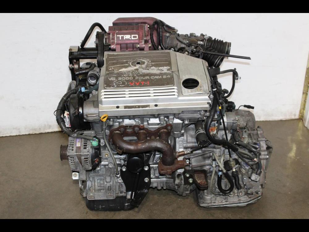 1998-2002 JDM TOYOTA CAMRY 3.0L VVTI V6 SUPERCHARGED TRD ENGINE LONG BLOCK: Image 1