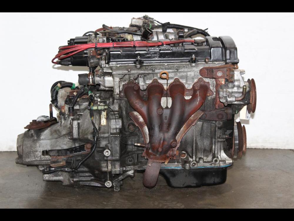 1988-1991 JDM HONDA INTEGRA B18A1 1.8L DOHC ENGINE 5SPEED CABLE TRANSMISSION: Image 9