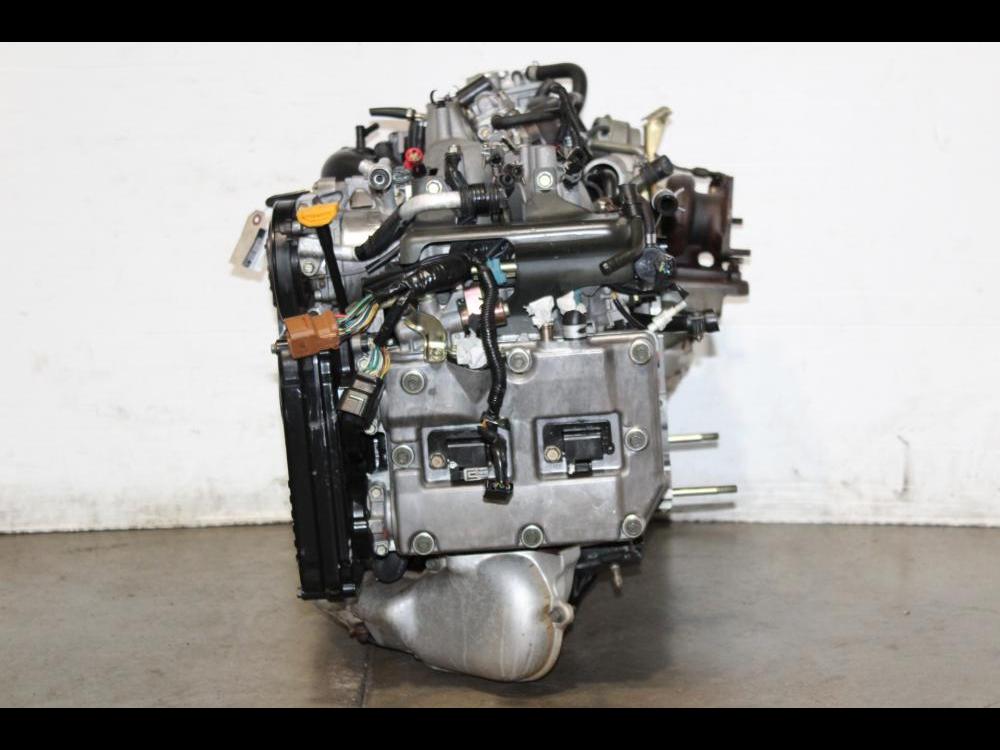 USED JDM SUBARU FORESTER EJ205 2.0L QUAD CAM AVCS 2002-2005 TURBO ENGINE IMPREZA WRX EJ20 FOR SALE: Image 7