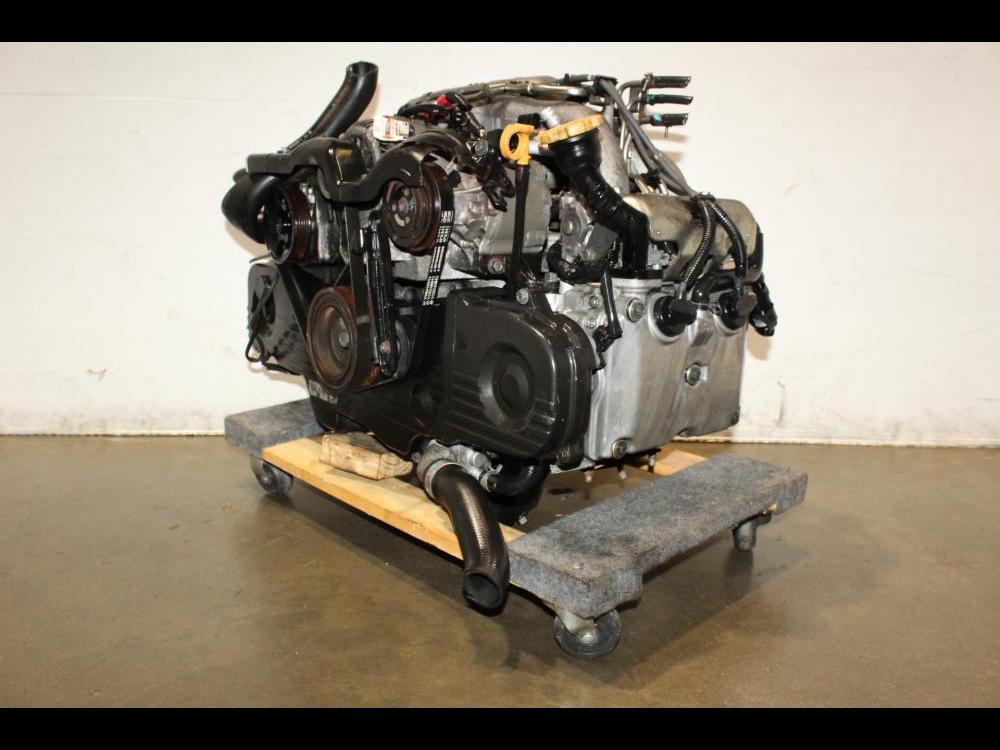USED SUBARU EJ20 OUTBACK 2.0L SINGLE CAM 4 CYL JDM ENGINE ONLY: Image 2