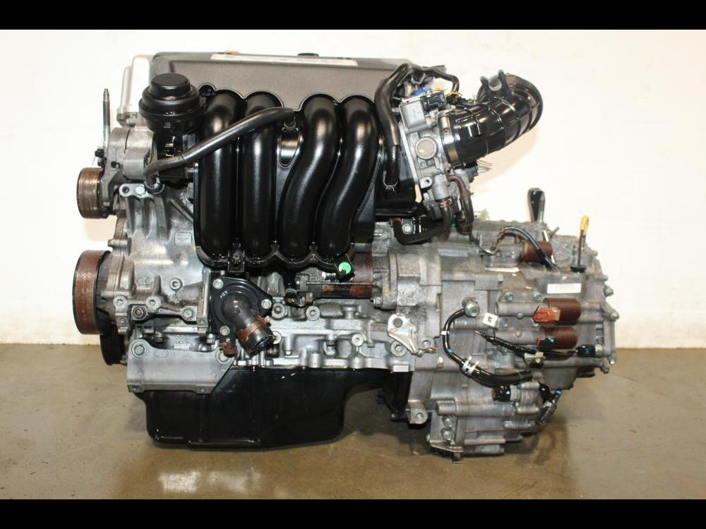 JDM HONDA K24A 2.4L CRV DOHC VTEC MOTOR & AUTOMATIC TRANSMISSION LOW MILES FOR SALE : Image 4