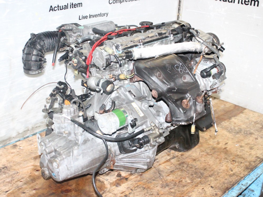 88-91 HONDA PRELUDE JDM B20A6 2.0L DOHC MOTOR MANUAL TRANSMISSION